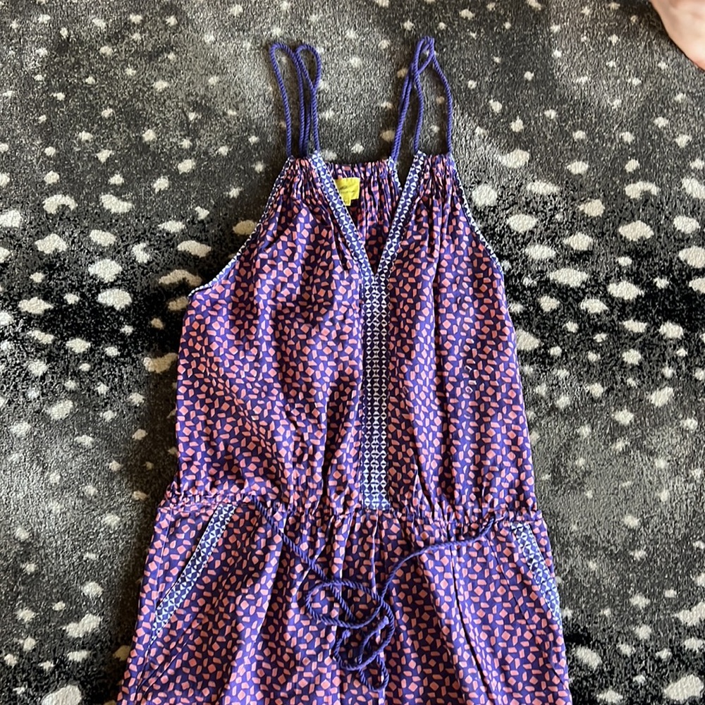 Rolled Rabbit Printed Dress/Swim Cover Up
